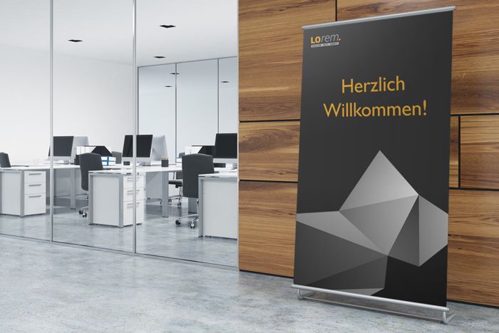 Blockout-Banner ist lichtundurchläßig und blockt somit jegliches durchscheinen Blockout-Banner, lichtundurchlässig da es mit einer Sperrschicht versehen ist