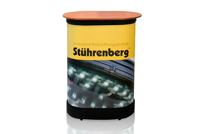 Farbbrillanter Faltdisplay Thekendruck mit Schutzlaminat Hochwertiger Faltdisplay Thekendruck mit Schutzlaminat