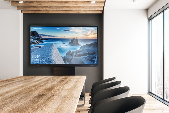 Interaktives Whiteboard mit 4K-Auflösung, Infrarot Multi-Touchscreen und Wifi Digitales Whiteboard mit 4K-Auflösung, Touchscreen und Wifi