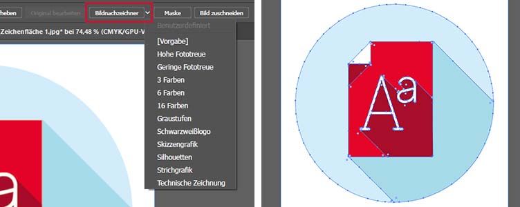 Ein Pixel Bild lässt sich mit ein paar Kniffen fix in eine Vektorgrafik umwandeln So konvertieren Sie mit Adobe Illustrator ein Pixelbild in eine Vektorgrafik um